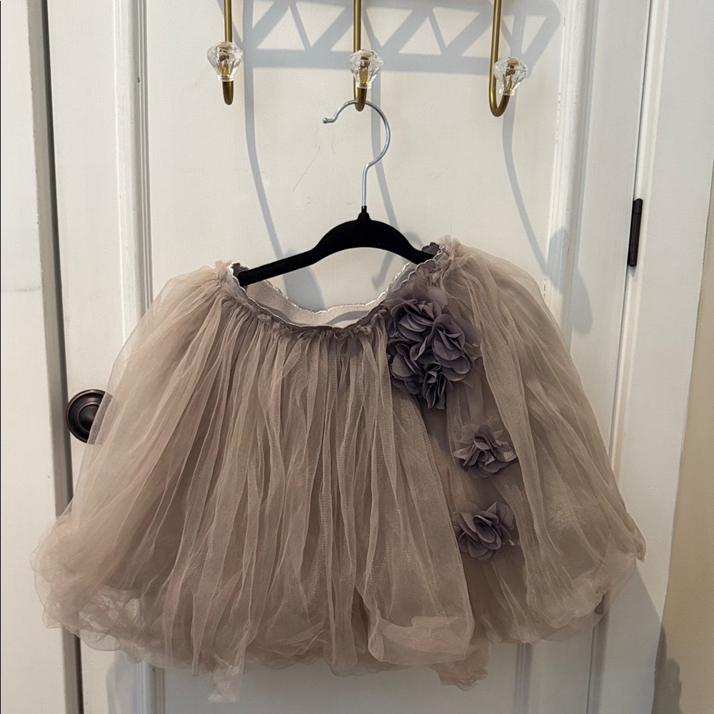 Elegant Kids Formal Tulle Skirt